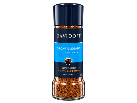 Кофе DAVIDOFF DECAF ELEGANT 100 г, (без кофеина)