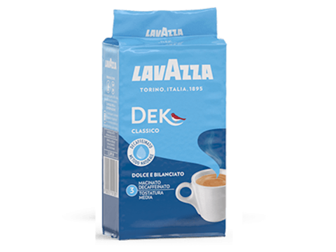 LAVAZZA DEK classico молотый, без кофеина 250г LAVAZZA DEK classico молотый, без кофеина 250г