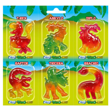 Мармелад VIDAL Dino Jelly 11гр Мармелад VIDAL Dino Jelly 11гр