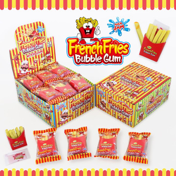 Ж.резинка (брусок) French Fries bubble gum 12*24*25гр. Ж.резинка (брусок) French Fries bubble gum 12*24*25гр.