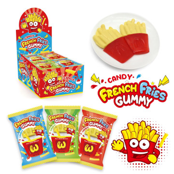 Мармелад 8г French Fries gummy 20*30шт