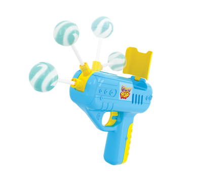 Леденец в пистолете Gun Pop 12шт Johny Bee Леденец в пистолете Gun Pop 12шт Johny Bee