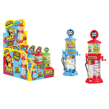 Игрушка Заправочная Станция с драже Johny Bee 12 шт Игрушка Заправочная Станция с драже Johny Bee 12 шт