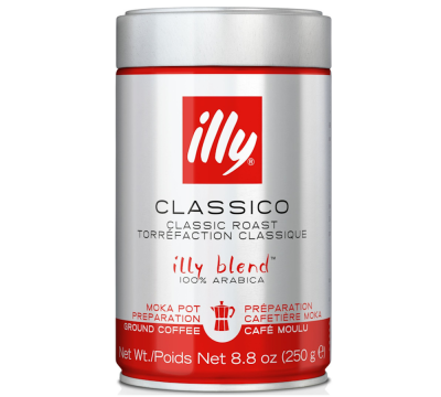 Кофе ILLY MOKA Classic 250г молотый Кофе ILLY MOKA Classic 250г молотый