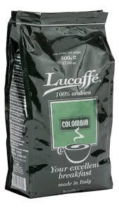 Кофе Lucaffe 500г Colombia в зернах пакет *15шт Кофе Lucaffe 500г Colombia в зернах пакет *15шт