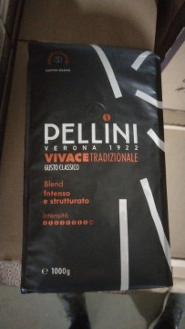 Кофе PELLINI 1кг Vivace Tradizionale в зернах, пакет *6шт