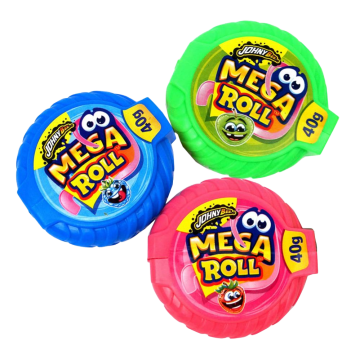 Ж. резинка Мега Рулетка Mega Roll СТЕНД Johny Bee 24шт Ж. резинка Мега Рулетка Mega Roll СТЕНД Johny Bee 24шт