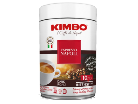 KIMBO ESPRESSO NAPOLI 250г, молотый, банка KIMBO ESPRESSO NAPOLI 250г, молотый, банка