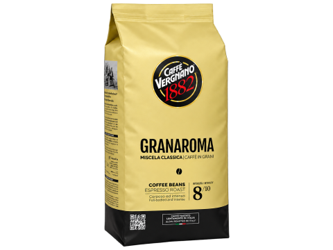 Кофе Vergnano 1 кг Gran Aroma Bar в зернах, пакет *6шт
