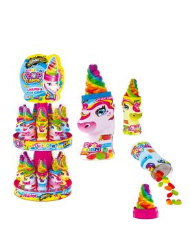 Леденец Единорог и Jelly beans, Стенд 18 шт, Johny Bee (Unicorn Pop&Candy) Леденец Единорог и Jelly beans, Стенд 18 шт, Johny Bee (Unicorn Pop&Candy)