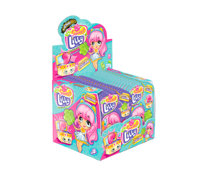 Леденец Sweet Lilly с взрывной карамелью 36 шт Johny Bee Леденец Sweet Lilly с взрывной карамелью 36 шт Johny Bee