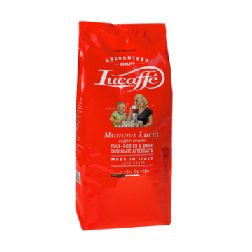 Кофе Lucaffe 1кг Mamma Lucia в зернах, пакет *12шт Кофе Lucaffe 1кг Mamma Lucia в зернах, пакет *12шт
