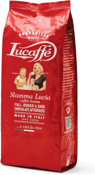 Кофе Lucaffe 1кг Mamma Lucia в зернах, пакет *12шт Кофе Lucaffe 1кг Mamma Lucia в зернах, пакет *12шт