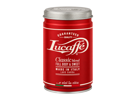 Кофе Lucaffe Classic 250г, зерно в мет. банке