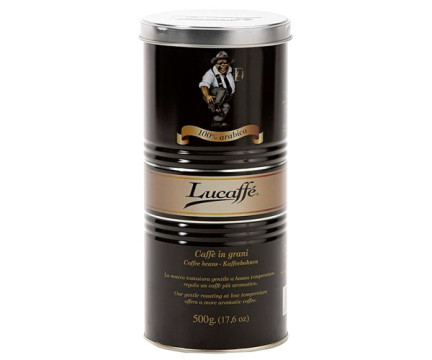 Кофе Lucaffe 500г Mr.Exclusive в зернах банка *6шт Кофе Lucaffe 500г Mr.Exclusive в зернах банка *6шт