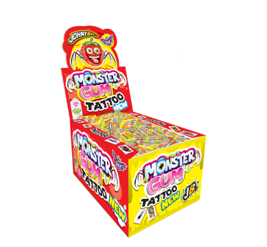 Ж. резинка Monster c Тату Johny Bee 200шт Ж. резинка Monster c Тату Johny Bee 200шт
