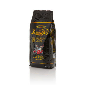 Кофе Lucaffe 1кг Mr.Exclusive в зернах пакет *12шт Кофе Lucaffe 1кг Mr.Exclusive в зернах пакет *12шт