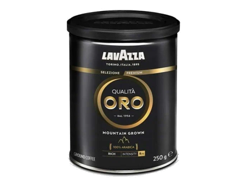 Кофе LAVAZZA QUALITA ORO MOUNTAIN GROWN молотый, мет. банка 250г Кофе LAVAZZA QUALITA ORO MOUNTAIN GROWN молотый, мет. банка 250г