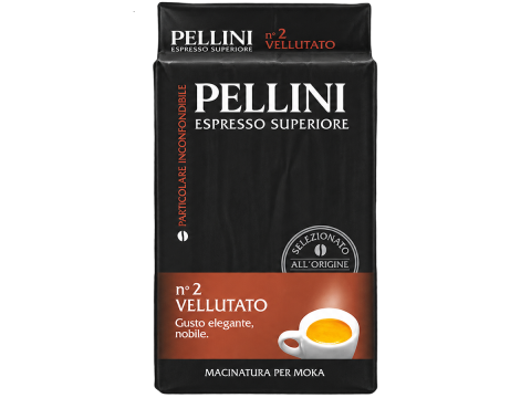 Кофе PELLINI Espresso Superiore Vellutato №2, 250г молотый 