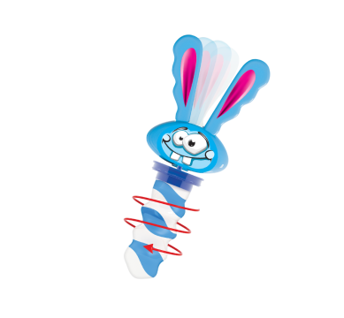 Леденец Rabbit pop (Кролик) крутящийся 16 шт Johny Bee Леденец Rabbit pop (Кролик) крутящийся 16 шт Johny Bee