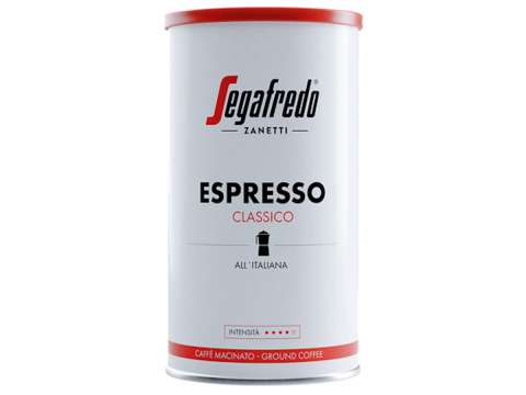 Кофе SEGAFREDO 250г Espresso Classico молотый, мет.банка *12шт Кофе SEGAFREDO 250г Espresso Classico молотый, мет.банка *12шт