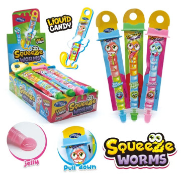 Жидкая карамель-гель 22г Squeeze Worm liquid jelly 20*20 Жидкая карамель-гель 22г Squeeze Worm liquid jelly 20*20