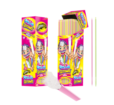 Шипучка в трубочке Dr. Lab Johny Bee 250 шт*7.5г Шипучка в трубочке Dr. Lab Johny Bee 250 шт*7.5г