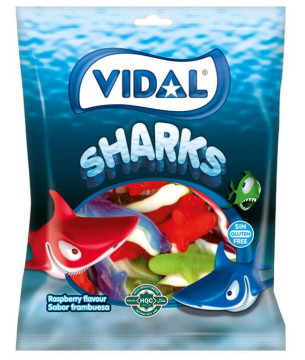 Мармелад VIDAL 90г Акулы