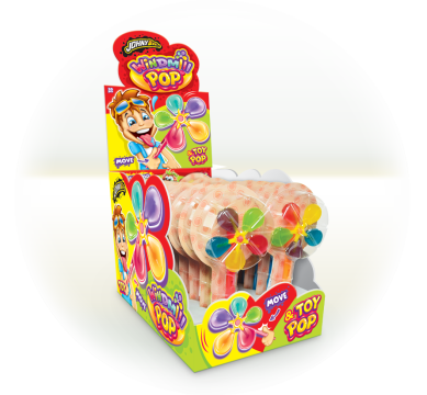 Леденец Мельница windwill pop 20шт, Johny Bee