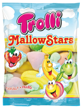 Зефир Тролли Малоу Стар 150г, 8шт