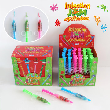 Жидкая карамель-гель Шприц Injection Jam 16*30*8г